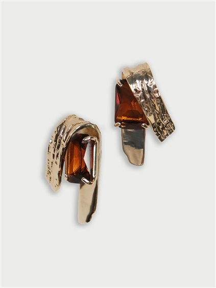 Pendientes Rebecca Mujer Woodish in Bronce Cristallo artificiale BODOOM07 - BODOOM07